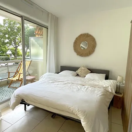 Апартаменты A : A 50m, Terrasse, Parking, Wifi, 4 Pers - Fr-1-474-266 *