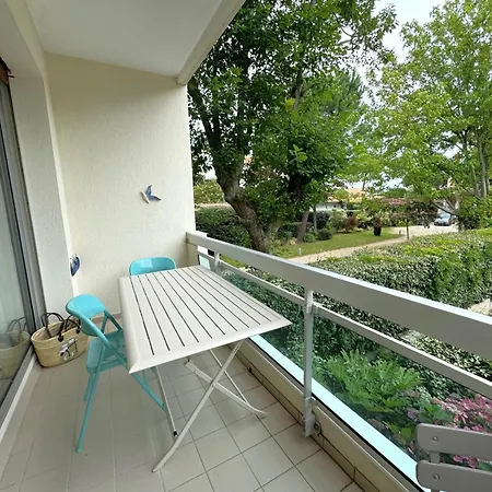 A : A 50m, Terrasse, Parking, Wifi, 4 Pers - Fr-1-474-266 Апартаменты Аркашон